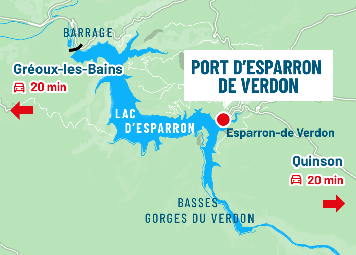 carte Esparron
