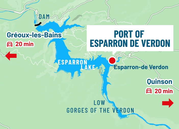 carte Esparron